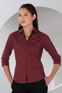 Damesblouse Russell Tailored stretch 3/4 KM
